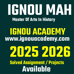 IGNOU MAH SOLVED ASSIGNMENT 2025 2026